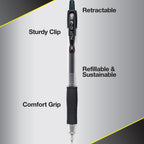 Pilot, G2 Premium Gel Roller Pens, Extra Fine Point 0.5 mm, Pack of 12, Black