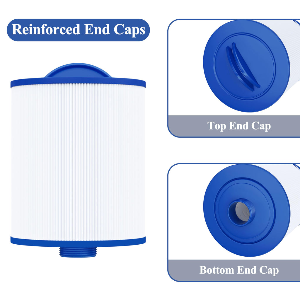 Cryspool® 06045 Filter Compatible with Artesian Spas, Tidal Fit Swim 06-0006-12, 06-0005-12, 6CH-502, PAS50SV-F2M, FC-0311, 50 Sq. Ft Spa Filter Cartridge, 2 Pack