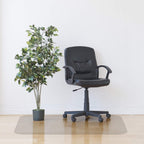 Azadx Office Chair Mat for Hard Floors 36 X 48, Clear PVC Hardwood Floor Mat, Durable Plastic Floor Protector for Home and Office use (36" X 48" Rectangle)
