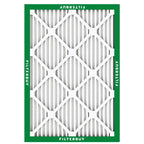 Filterbuy 16x20x1 Air Filter MERV 8 Dust Defense (4-Pack), Pleated HVAC AC Furnace Air Filters Replacement (Actual Size: 15.50 x 19.50 x 0.75 Inches)