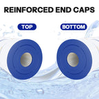 Wowreed Spa Filter Compatible with PWK65, 31114, Watkins 65, 76136, C-8465, FC-3960, 1 Pack
