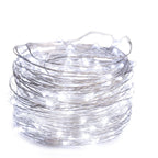 Minetom Fairy Lights Plug in, 70Ft 200 Led Waterproof Firefly Lights on Silver Wire UL Adaptor Included, Starry String Lights for Wedding Indoor Outdoor Christmas Patio Garden Decoration, Pure White