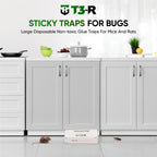 T3-R Sticky Large Rat & Mice Glue Traps | Mouse and Insect Glue Boards | Disposable Non-Toxic Glue Traps for Mice and Rats | Peanut Butter Scent Sticky Traps (36 Pack)