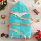 JOYWOO Turquoise Teal Wearable Blanket Hoodie, Birthday Gifts for Trendy Girls Girlfriend Stuff, Oversized Hooded Blanket for Adult Women, Cozy Sherpa Sweatshirt Blanket with Giant Pocket and Zipper