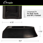 CHAMPION SPORTS Football Kicking Tee Set for Kickoff Practice - Ball Holder Tees for Footballs - Kicking Block and Accessories for Adults, Kids, Coaches