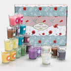 20 Pack Strong Scented Candles Gift Set with 10 Fragrances for Home and Women, Aromatherapy Soy Wax Glass Jar Candle