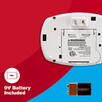 FIRST ALERT Plug-In Carbon Monoxide Detector with Battery Backup, (Pack of 3), CO605