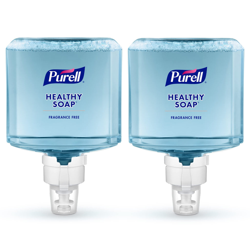 PURELL Brand HEALTHY SOAP Foam, Fresh Scent, 1200 mL Refill for PURELL ES8 Automatic Soap Dispenser (Pack of 2) - 7777-02 - Manufactured by GOJO, Inc.