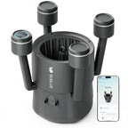 (2026 Upgrade) BUBLUE F10 Pool Surface Skimmer Robot, Pool Cleaner with App Control,Powerful Suction,5L Filter, Dual Cleaning Modes, AI Navigation,Ideal for In-Ground & Above-Ground Pools,Space Gray