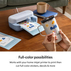 Cricut Joy™ 2 Ultimate Bundle, Coral - Ultra-Compact Cutting Machine - Perfect for Making Cards, Stickers, Labels, Decals, & More - Portable - Includes Enough Supplies for Up to 75 Projects