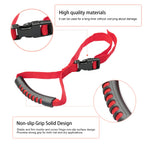 Automotive Adjustable Standing Aid Safety Handle Vehicle Support Grip Handle Disability Help Car Hand Hook- 2 pcs (Red)