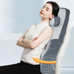 BALAPET Big High Back Support with Pillow for Office Chair, Extended Neck & Lumbar Cushion for Low Back and Neck Pressure Relief Improved Posture for Wheelchair Working, Car, Sofa, Plane and Travel