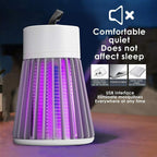 LXPVSA Bug Zapper Indoor,Mosquito Zapper,Rechargeable Indoor Bug Zapper Outdoor,Mosquito Trap,Fly Zapper,Mosquito Killer Portable USB LED for Home Bedroom Outdoor Camping, Gray