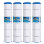 TOREAD PCC130 Pool Filter Replaces Pentair CCP520, R173578, PCC130, Ultral-A7, Unicel C-7472, Filbur FC-1978, FC-6475, Clean and Clear Plus 520, 817-0143, 178585, 4 X 130 sq. ft. L x OD:32 1/16"x 7"
