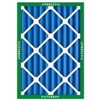 Filterbuy 20x25x4 Air Filter MERV 13 Optimal Smoke & Allergy Defense (2-Pack), Electrostatic Pleated HVAC AC Furnace Filters Replacement, Made in USA (Actual Size: 19.50 x 24.50 x 3.63)