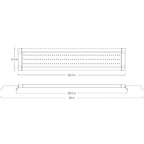 NICREW ClassicLED Gen 2 Aquarium Light, 25 Watts, Dimmable LED Fish Tank Light with 2-Channel Control, White and Blue LEDs, Size 30 to 36 Inch