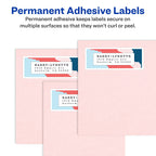 Avery Easy Peel Printable Address Labels with Sure Feed, 1" x 2-5/8", White, 3,000 Blank Mailing Labels (05160)