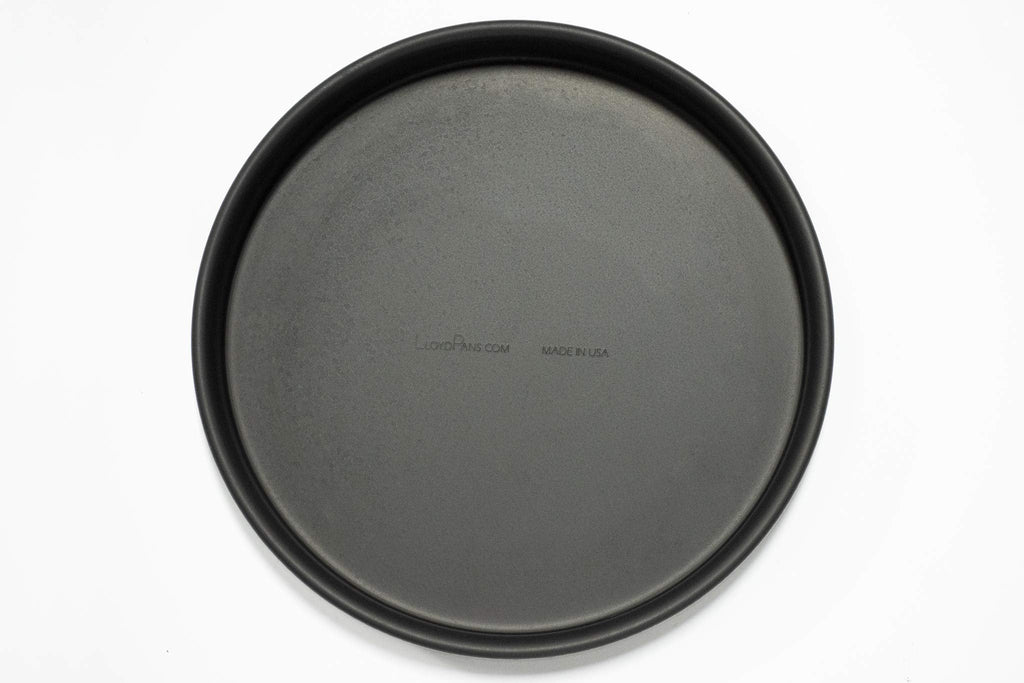 LloydPans Straight Sided Pizza Pan, Pre-seasoned PSTK (1, 10 inch)