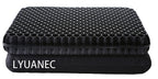 LYUANEC Gel Seat Cushion for Long Sitting, (2.4 Inch Extra Thick Cushion) Soft＆Breathable Gel Cushions for Pressure Relief, Wheelchair Seat Cushions, Gel Pad for Chair, Office Chair Cushion