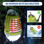 vertmuro Portable Bug Zapper Outdoor Indoor, Electric Mosquito Fly Killer Lamp with Three Lighting Mode, USB Rechargeable Light Bulb Zapper for Camping, Home, Patio (3 Pack)