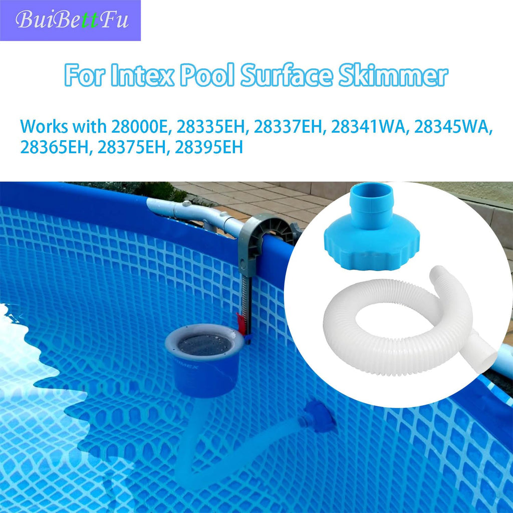 25016 Above Ground Pool Skimmer Hose and Adapter B Replacement Part Set Compatible with Intex Above Ground Pool Skimmer