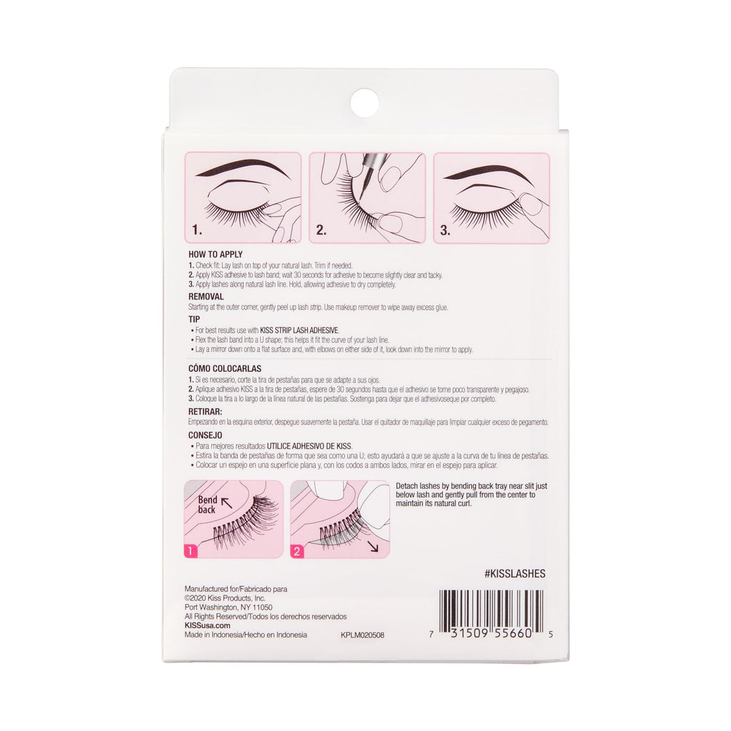 So Wispy, False Eyelashes, '', 12mm, Includes 5 Pairs Of Lashes, Easy to Apply, Reusable Lash Clusters