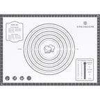 Silicone Mat, 28 x 20inch Extra Large Non-stick Pastry Baking Mat with Measurement, Resuable Thick Cookie Sheet Counter Mat, Dough Rolling Mat, Oven Liner, Fondant/Pie Crust Mat