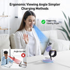 New 3 in 1 Charging Station for Apple Compatible with Magsafe Charger Stand for iPhone 17 16 15 14 13 12 Wireless Charging Station for AirPods Wireless Charger for iWatch Series