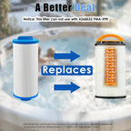 LVJUSEN Spa Filter Replaces PMA-R3 X268548 Master Spa Filter/Nordic Retreat Spa Filter/Pleatco PWW35L/Unicel 4CH-935, Fits Most Clarity, Healthy Living Spas- 1 Pack