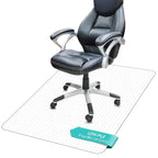 Thickened Chair Mat for Carpet - 48”X 36” Heavy Duty Office Chair Mat for Low-Pile Carpeted Floor. Easy Rolling Carpet Protector for Office Computer Desk Chair, Clear
