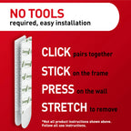 Command 15 lb & 10 lb Large and Medium Picture Hanging Strips 28 Assorted Pairs (56 Command Strips), Damage Free Hanging Picture Hangers, Wall Hanging Strips for Home Decor, White Adhesive Strips