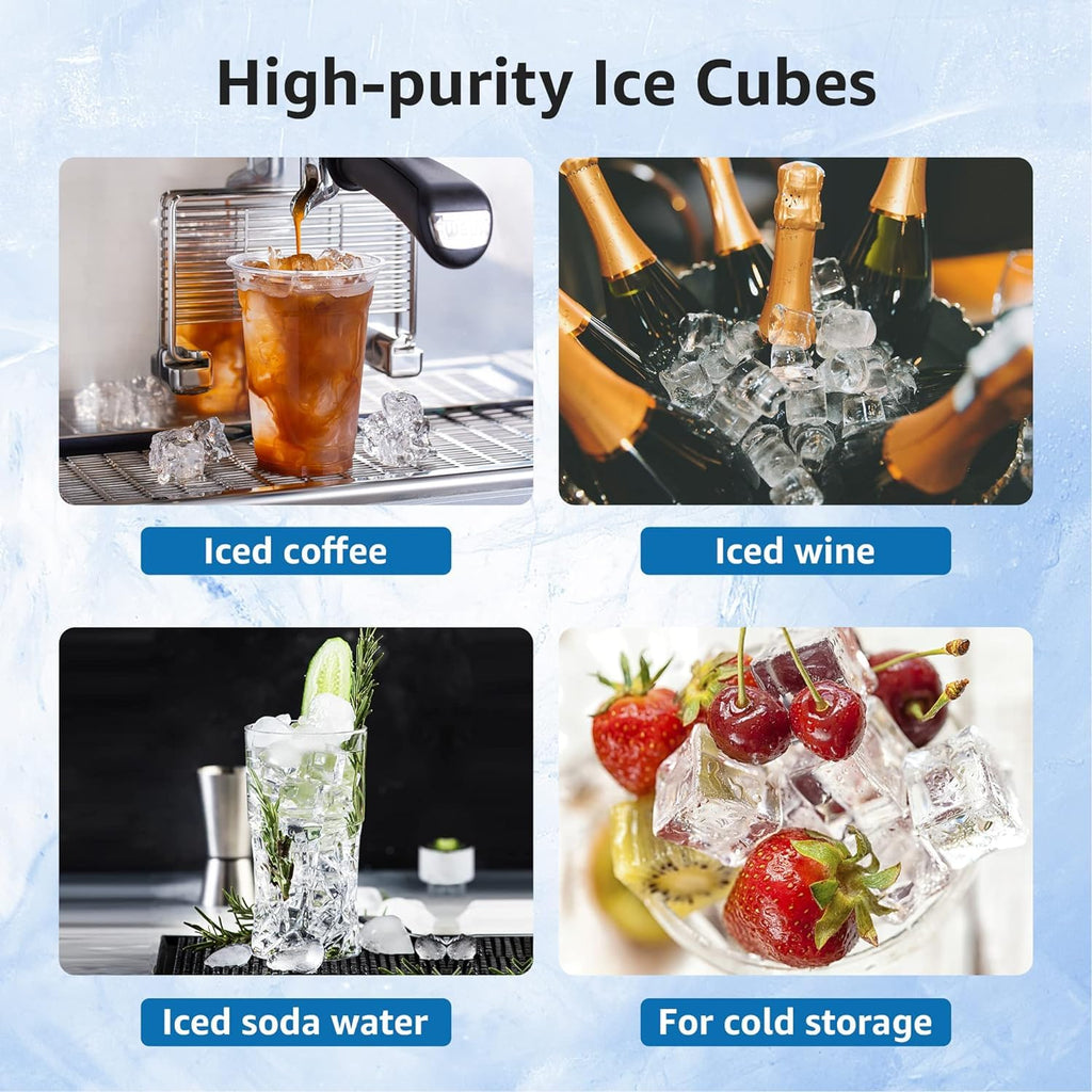 Replacement for GE® Opal Nugget Ice Maker Water Filter, NSF 42&372 Certified, 3 Counts, by AQUA CREST