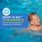 FROG 90-Day Algae Barrier - Dry Formula Algaecide Prevents Black, Green and Yellow Algae for Pools up to 20,000 Gallons - Pool Maintenance & Algae Prevention - 2 Pods