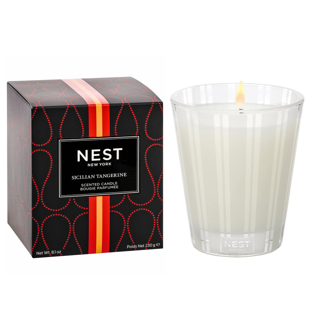 NEST Fragrances Sicilian Tangerine, NEST01ST002 Classic Candle, 8.1 oz
