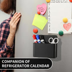 2Pcs Magnetic Dry Erase Marker Holder For Whiteboard Fridge