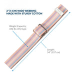 TIDI Posey Gait Belt, Pastel, 54” – Walking Belt & Gait Belt – Quantity: 1 – Medical Supplies for Nurses, Physical Therapy & Home Care (6531)