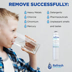 Refresh Replacement for Samsung DA29-00020A, DA29-00020B, HAF-CIN/EXP, 46-9101 Refrigerator Water Filter (1 Pack)