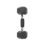 CAP Barbell Coated Dumbbell Weights with Padded Grip, 8-Pound, Black