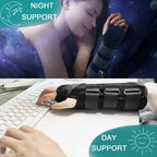 TANDCF Unisex Forearm and Wrist Support Splint Brace Double Fixation Wrist Brace for Carpal Tunnel,Adjustable Night Time Forearm Immobilizer Brace Splints,12.2 inch (31cm) length(LH/L)