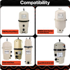 Swimables 98209800 Air Relief Valve Compatible with Pentair Pool Filter | Compatible with Pentair Pool Products FNS, Clean and Clear, Quad DE and 2000/4000 Series Filters
