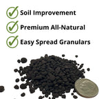 Live Earth Products Humate Soil Conditioner Granules - Three 5 lb Bags (15 lbs)