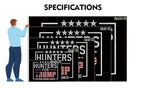 Hunters For Trump Flag 3x5FT Trump 2024 Flag President Election Supporter Fans Patriotic MAGA Banner With 2 Brass Grommets Outdoor Indoor (Hunters, 3x5ft)