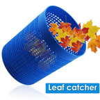 Pool Leaf Catcher Canister, in-line Leaf Canister for Pool Spa Cleaner, with Mesh Basket &Skimmer Socks,Fits Suction Manual & Automatic Pool Cleaners