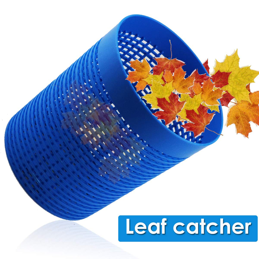 BeadChica Pool Leaf Canister Catcher for Pool Vacuum with Mesh Basket, in-line Leaf Catcher for Swimming Pool Cleaner, Fits Suction Manual & Automatic Pool Cleaners
