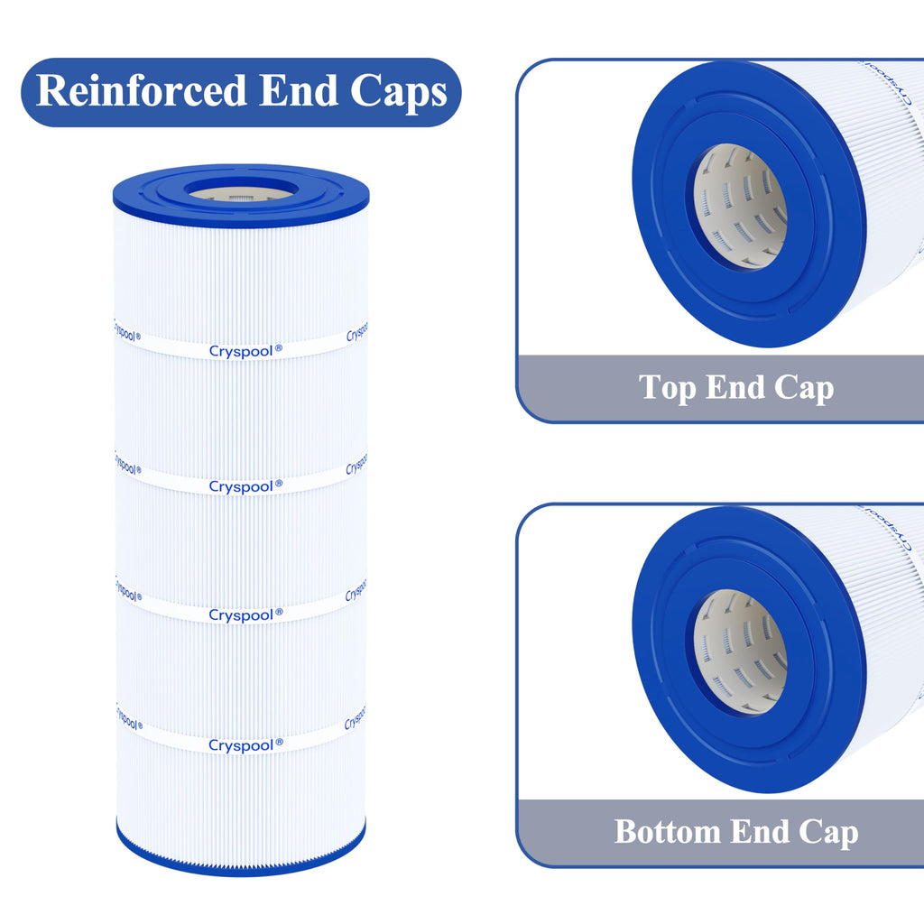 Cryspool® 08056 Filter Compatible with Jandy CS150, X-Stream CC1500, CCX1500RE, Pro Clean 150, PWWCT150, R0462300, PJANCS150, C-8414, FC-1287, 150 Sq. Ft Pool Filter Cartridge, 1 Pack