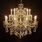 KOR (Pack of 12) 25-Watt Clear Candelabra Base (E12) Flame Tip 120V Decorative Dimmable 25W Chandelier Lights Bulbs