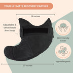 MOYOAMA Rotator Cuff Pillow with Pocket- Post Shoulder Surgery Pillow for Sleeping, Shoulder Pillow for Rotator Cuff, Frozen Shoulder Pillow for Shoulder Surgery Recovery, Post Surgery Shoulder Pillow