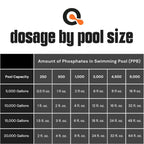 Pool Phosphate Remover - Fast Acting, Maximum Strength Phosphate Removal Pool Chemical - Perfect for Pool Openings to Make Your Pool Phosphate Free - AquaDoc (32 oz)