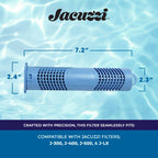 Jacuzzi ProClear Mineral Spa Sanitizer Cartridge – 2890-185, Hot Tub Mineral Cartridge for J-300, J-400 & J-500 Series, Easy-to-Install Design Supports Balanced Water and Reduced Chemical Use