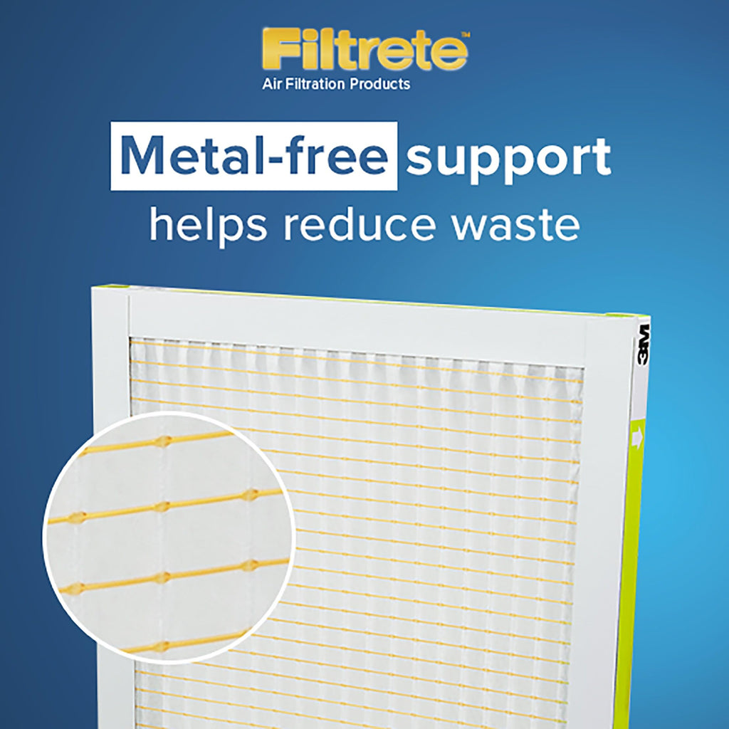 Filtrete 24x30x1 AC Furnace Air Filter, MPR 700, MERV 8, Tough on Pollen, Easy on Airflow, 3-Month Pleated 1-Inch Electrostatic Air Cleaning Filter, 2-Pack